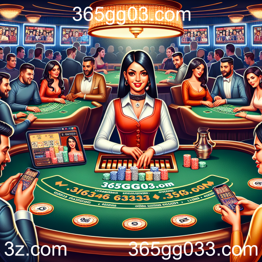 A Experiência do Cassino Ao Vivo no 365gg03.com